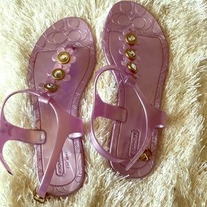 Coach sandals